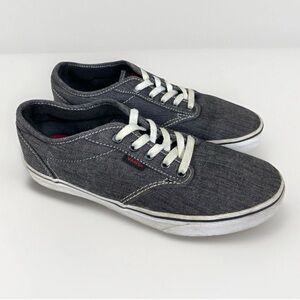 Vans Off The Wall  500714  Old School Gray Lace Up Sneakers Men's US Size 9